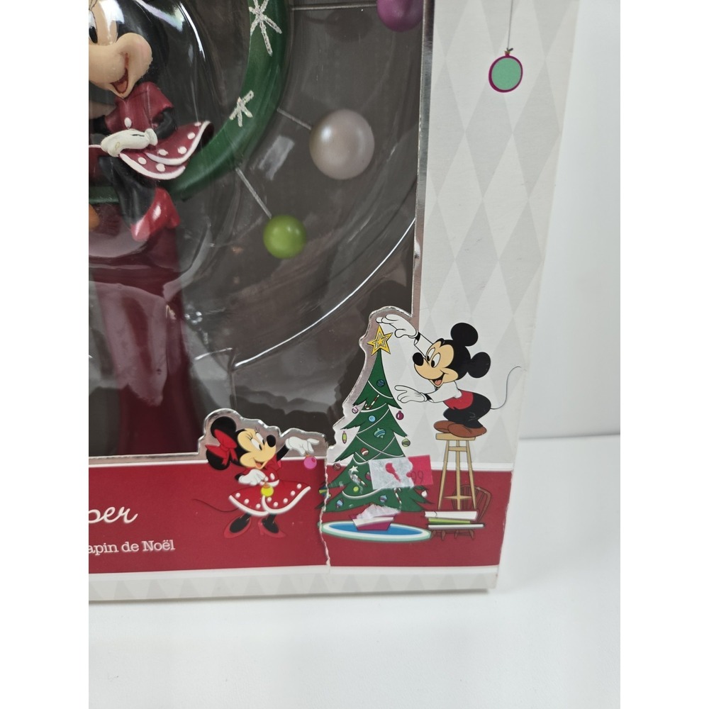 Mickey & Minnie Mouse CHRISTMAS TREE TOPPER Disney Store Holiday Decor 2014 Vtg. - Picture 2 of 7